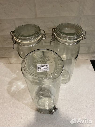 Банка для сыпучих продуктов IKEA