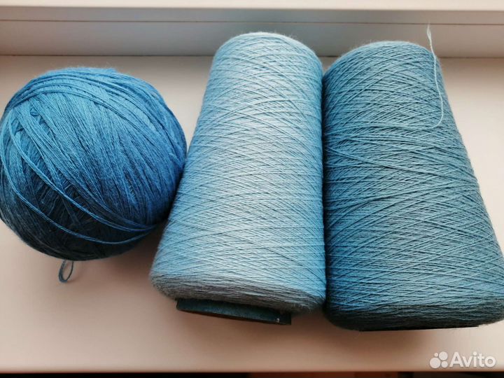 Итальянская пряжа полушерсть