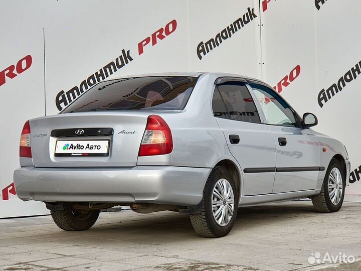 Hyundai Accent 1.5 AT, 2007, 298 000 км