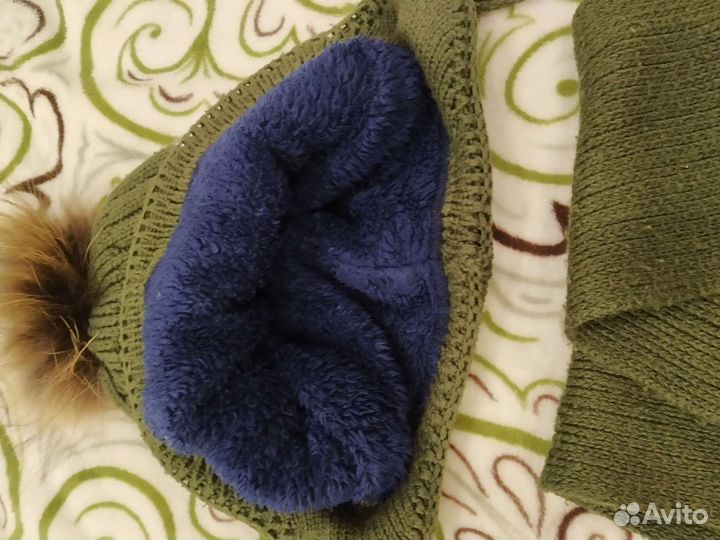 Комплект зимний Шапка+Шарф