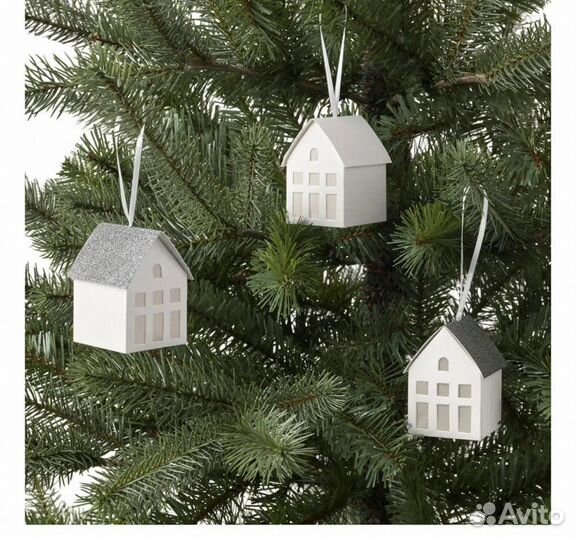 IKEA winter,елочные украшения