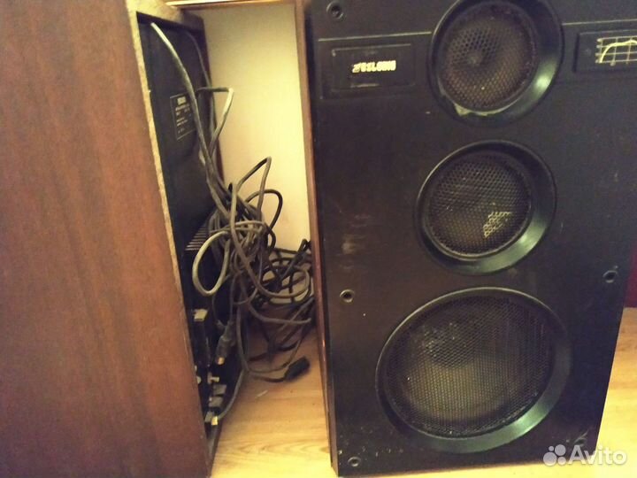 Акустические колонки и усилитель Эстония СССР бу