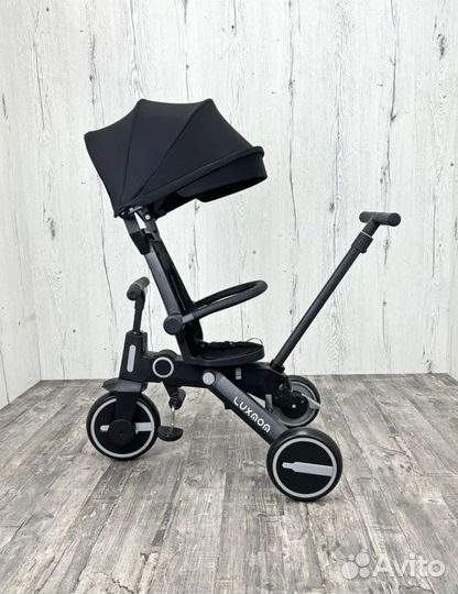 Luxmom 368 Велосипед складной (Black)