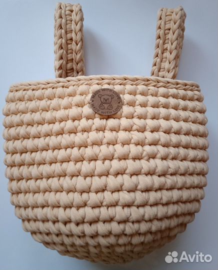 Корзина-органайзер на кроватку