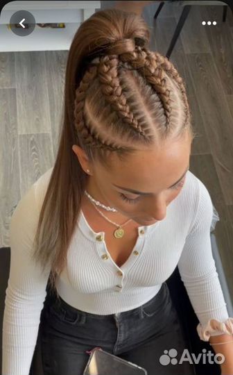 Брейды, афрокосички, афрохвост, обучение