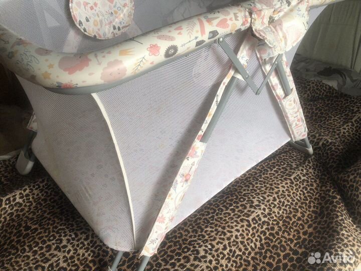 Детский манеж babyton книжка 113х90см