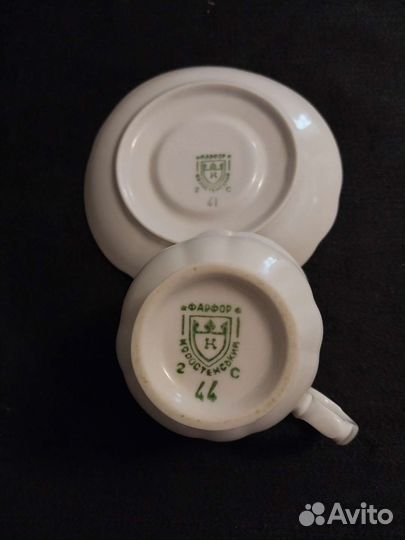 Сервизы фарфор Клеймо СССР
