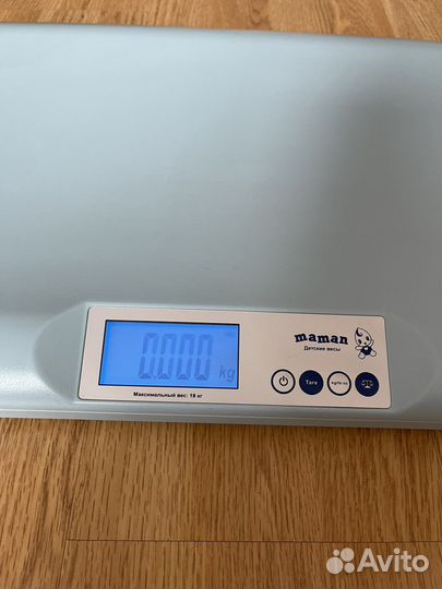 Детские весы maman и горка для купания