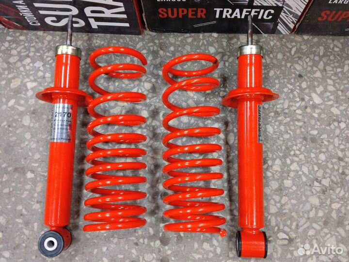 Комплект задних стоек с занижением -70 ваз