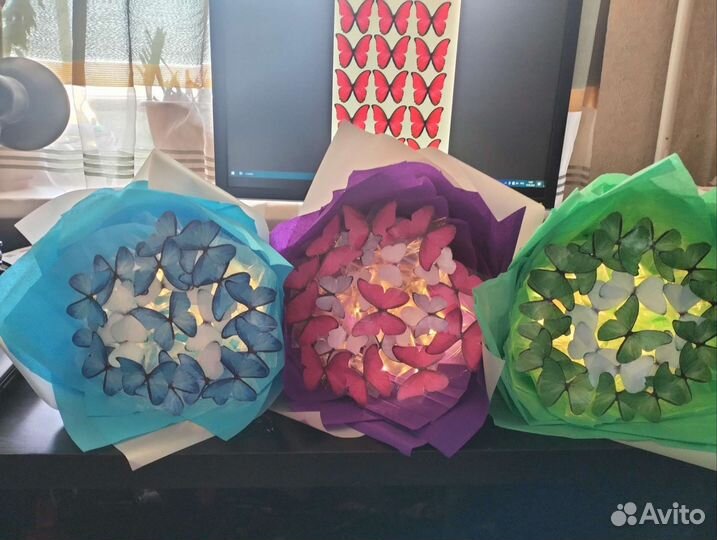 Букет из бабочек