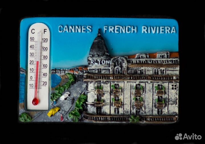 Италия Франция Монако Канны магнит на холодильник