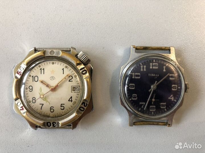 Мужские наручные часы механические СССР