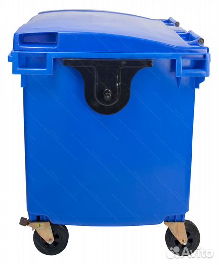 Пластиковый мусорный евроконтейнер 1100л П-2004