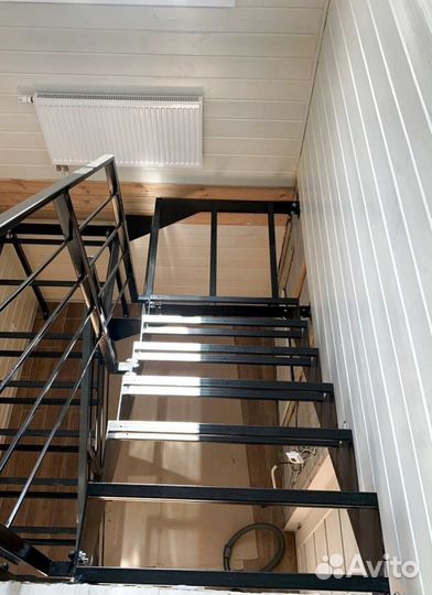 Обшивка ступеней Ясенем