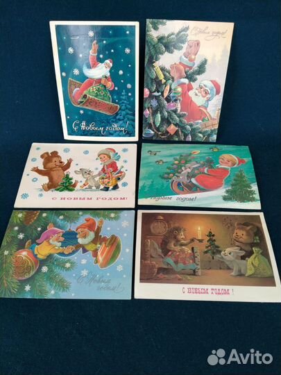 Открытки Зарубин, подписанные