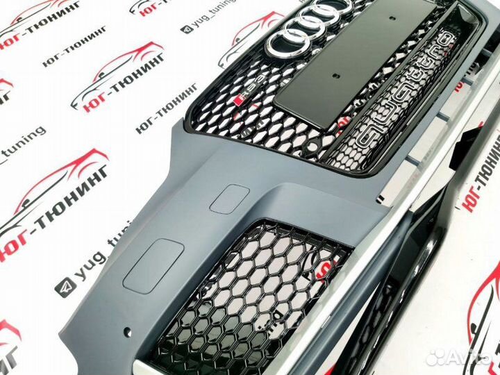 Бампер на Audi A3 8V рест. 16-20гг. в стиле RS3