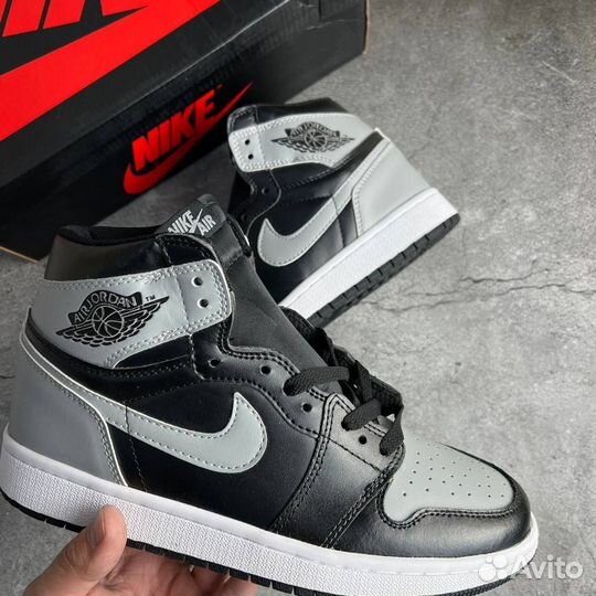 Кроссовки Air Jordan 1 Shadow (36-45)