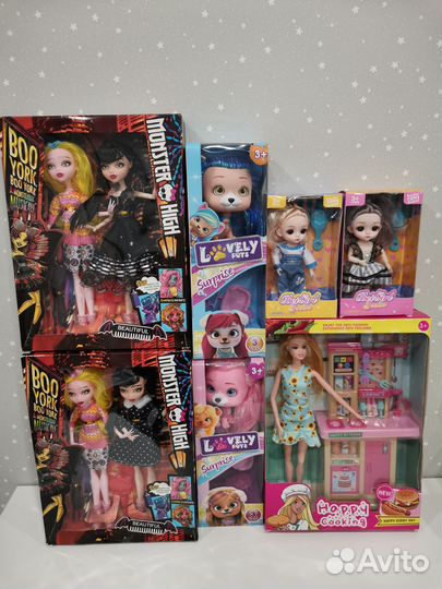 Новые игрушки для девочек