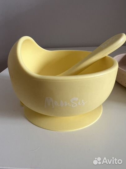Набор первой посуды для малыша mamSi