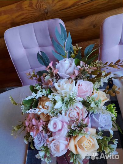 Букеты из мыла ручной работы