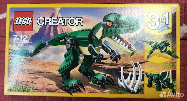 Набор Lego Creator 31058 Могучие динозавры