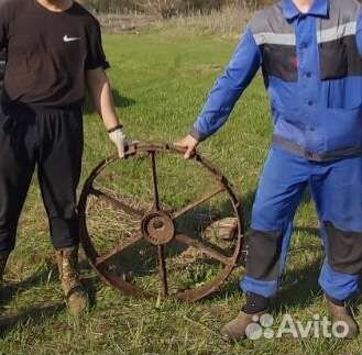 Колесо от конной сеялки