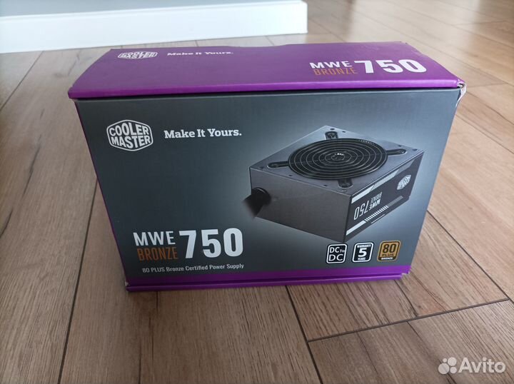 Cooler Master MWE Bronze 750Вт