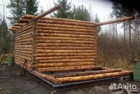 Сруб 3 на 4 для бани