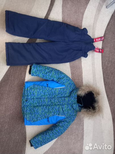 Зимний костюм для мальчика 80 86 новый