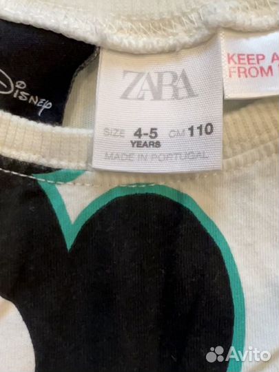 Комплект zara Mickey mouse оригинал