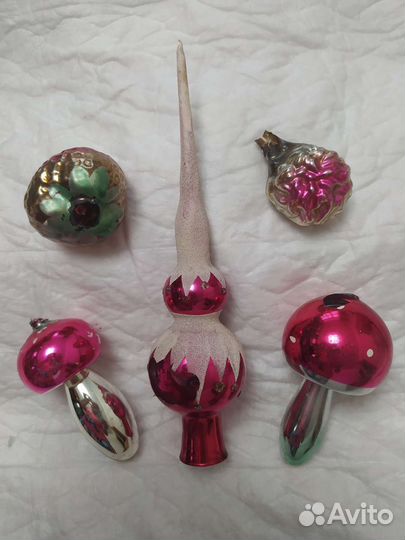 Елочные игрушки СССР в реставрацию