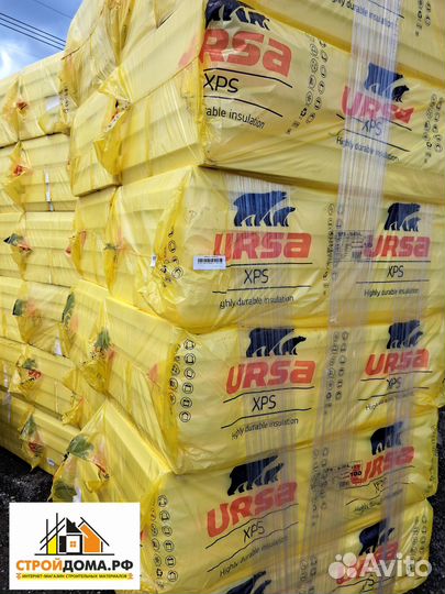 Урса Экструдированный пенополистирол 50мм