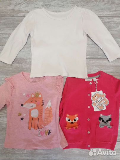Вещи для девочки на 86 размер