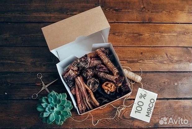 Натуральное сушенное лакомство для собак и кошек