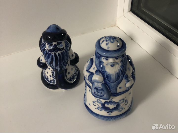 Гжель Дед мороз