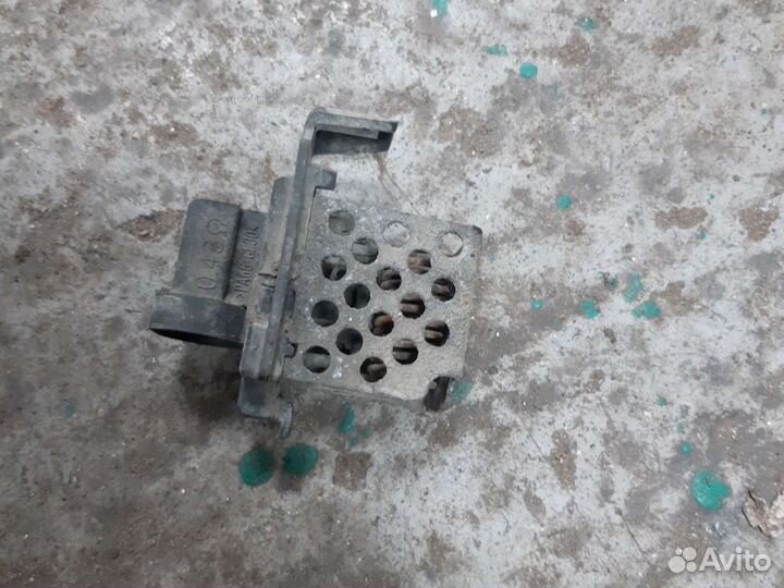 Резистор вентилятора охлаждения renault logan