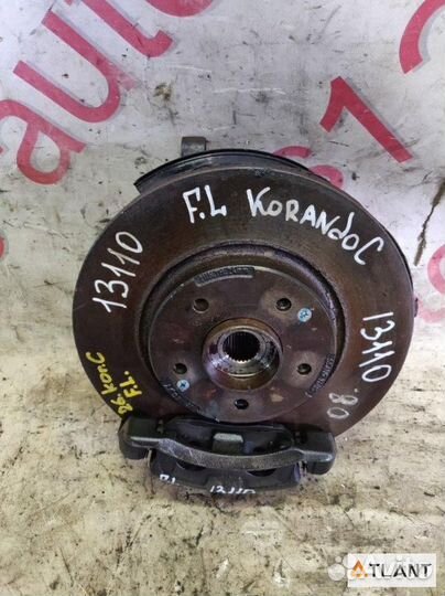 Ступица передняя левая ssangyong actyon