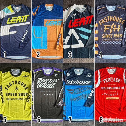 Джерси детская для мотокросса/велоспорта
