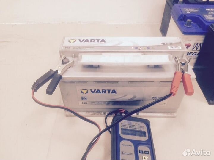 Аккумулятор 100 Ач бу Varta H3 6ст-100 акб