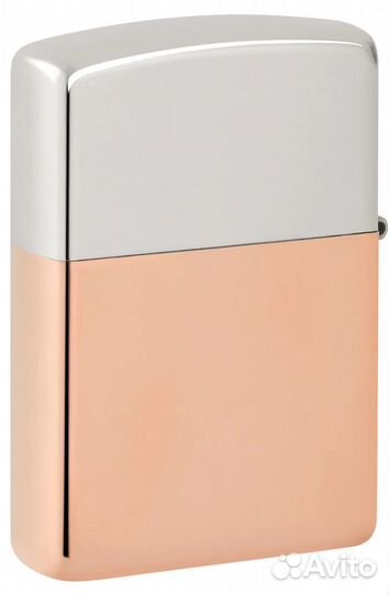 Зажигалка Zippo - Bimetal / Sterling silver lid