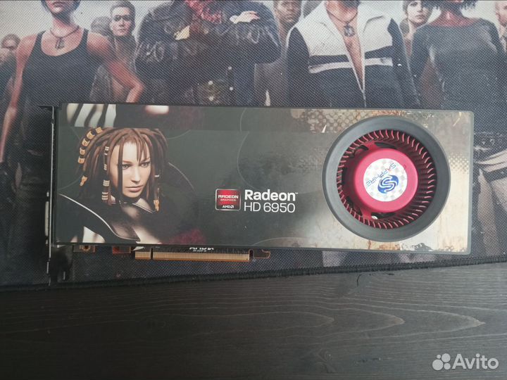Видеокарта hd 6950 2gb бу