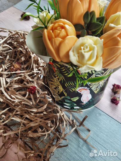 Букет из мыла