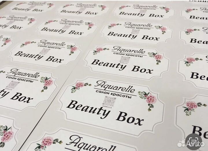 Печать наклеек /стикеров оптом (этикетки оптом)