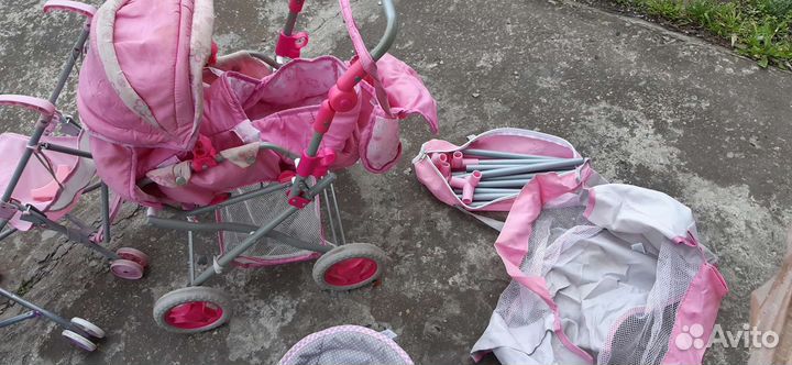 Коляски складные сидячие для кукол