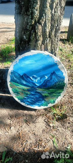 Бубен ручной работы