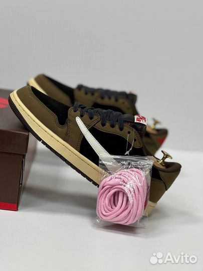 Кроссовки Nike Air Jordan 1 Low Travis Scott