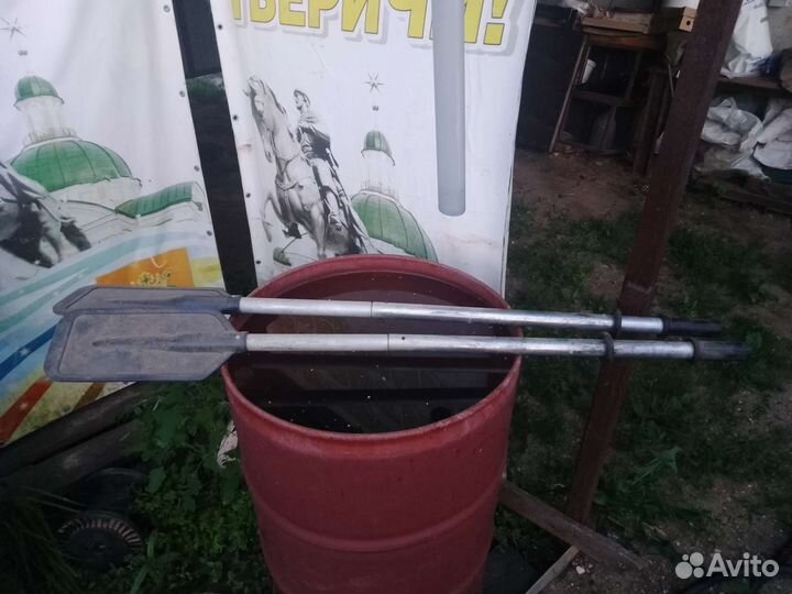 Весла алюминиевые