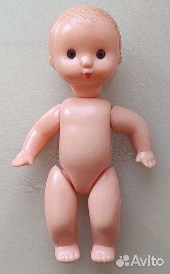 Кукла пупс СССР пластик