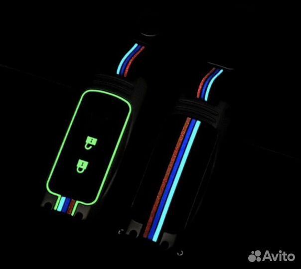 Чехол на ключ Mitsubishi / Митсубиси 2 кнопки Black