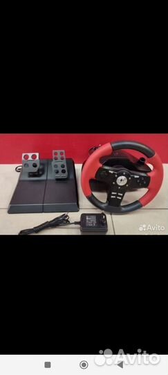 Игровой руль logitech driving force gt